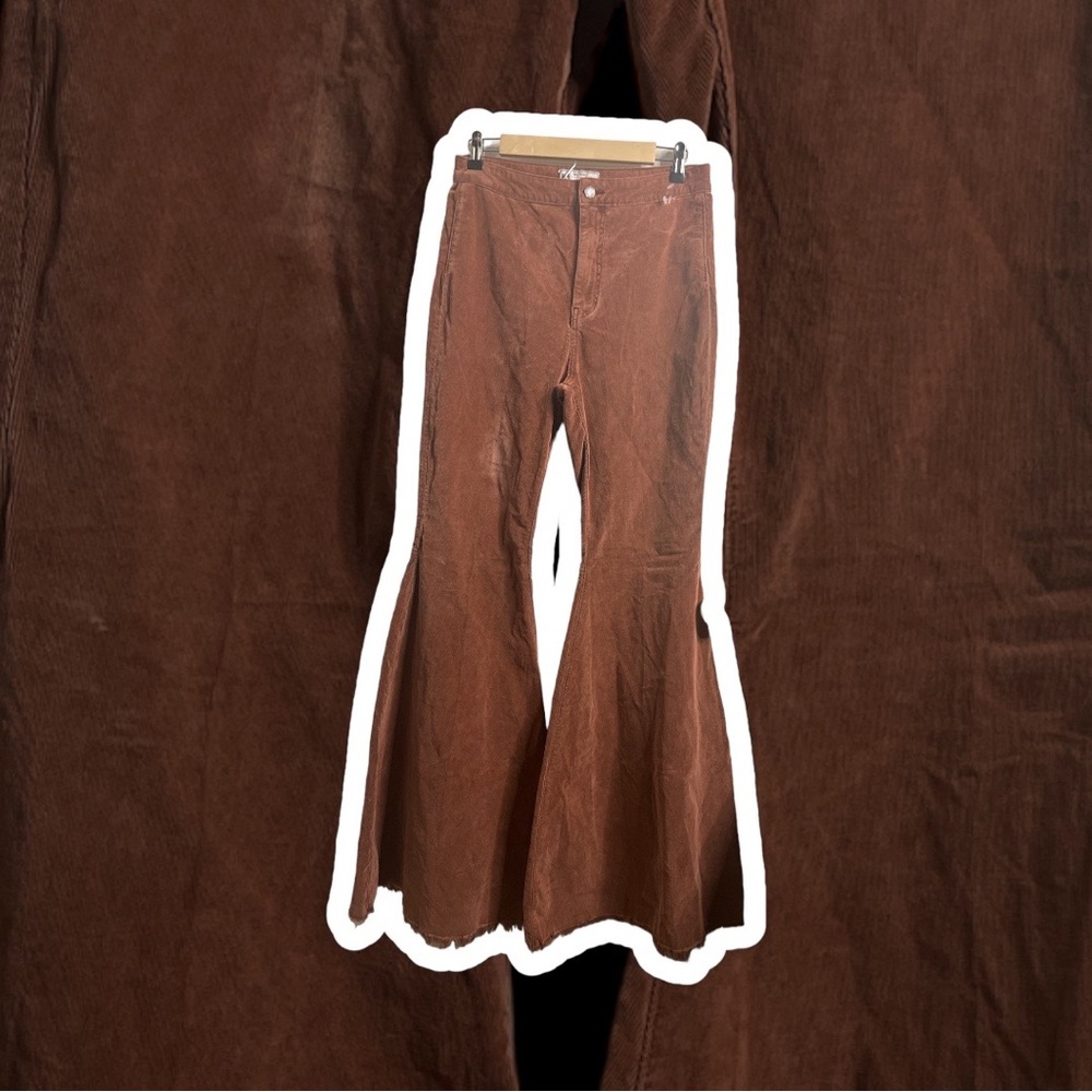 Free People Corduroy Bell Flare Pants